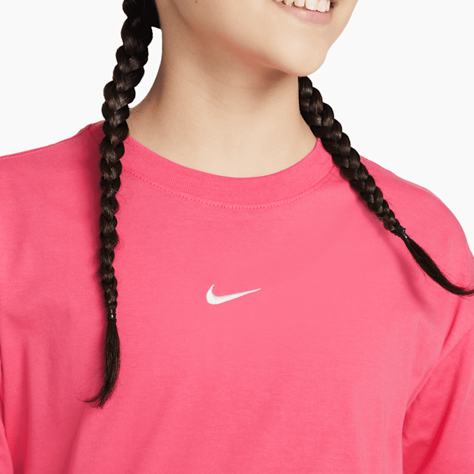 Nike Sportswear Tee Boxy Essential Low Brand Read rosa 29809 3