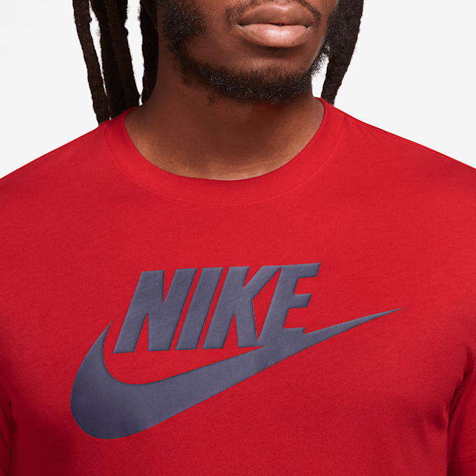Nike Sportswear Tee Icon Futura Rot 29934 3