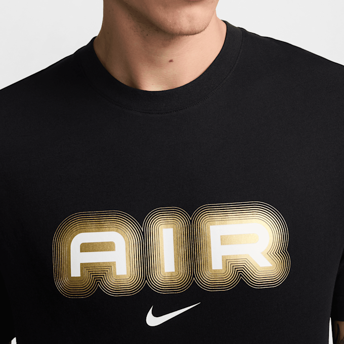 Nike Sportswear Swoosh Air Graphic T-Shirt Schwarz 29978 3