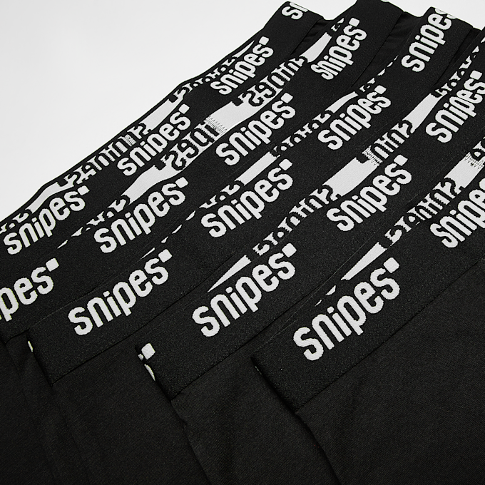 SNIPES 5 PACK - Black Tape Briefs Boxershorts czarny 32933 2