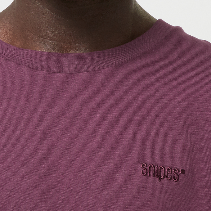 SNIPES Small Logo Essential Oversized Tee morado 32960 3