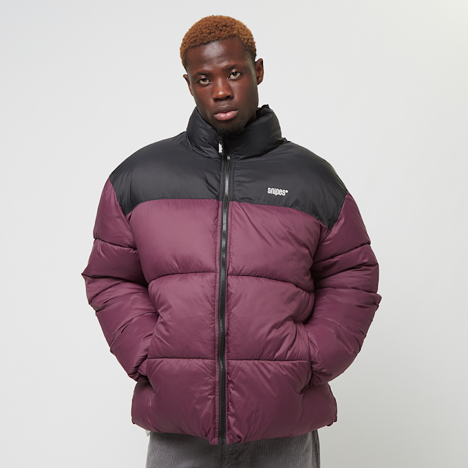 SNIPES Small Logo Essential Puffer Jacket rojo 33006 1