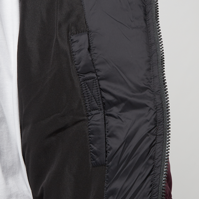 SNIPES Small Logo Essential Puffer Jacket rojo 33006 4