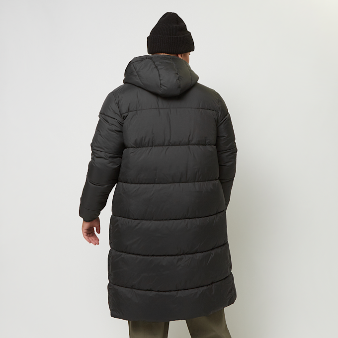 Urban Classics Mens Long Puffer Coat black noir 33458 2