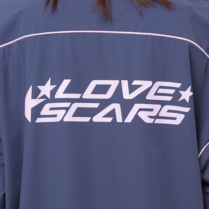 Love Scars Coach Track Jacke lila 46139 4