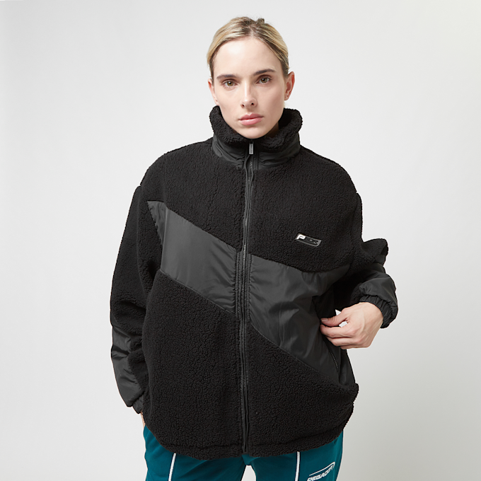 Pegador Teddy Fabric Mix Jacket zwart 41294 1