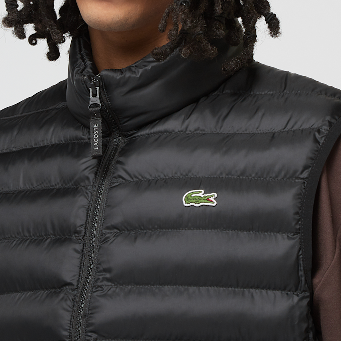 Lacoste Sleveless Quilted Vest zwart 40675 3