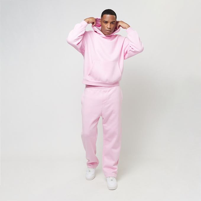 Urban Classics Fluffy Hoody lichtroze 40680 4