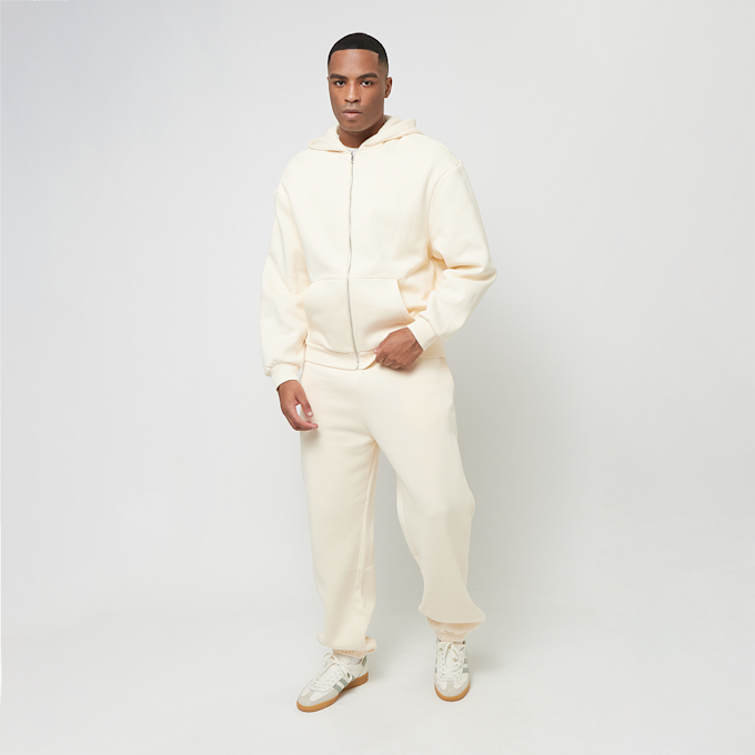 Urban Classics Fluffy Zip Hoody bege 40701 4