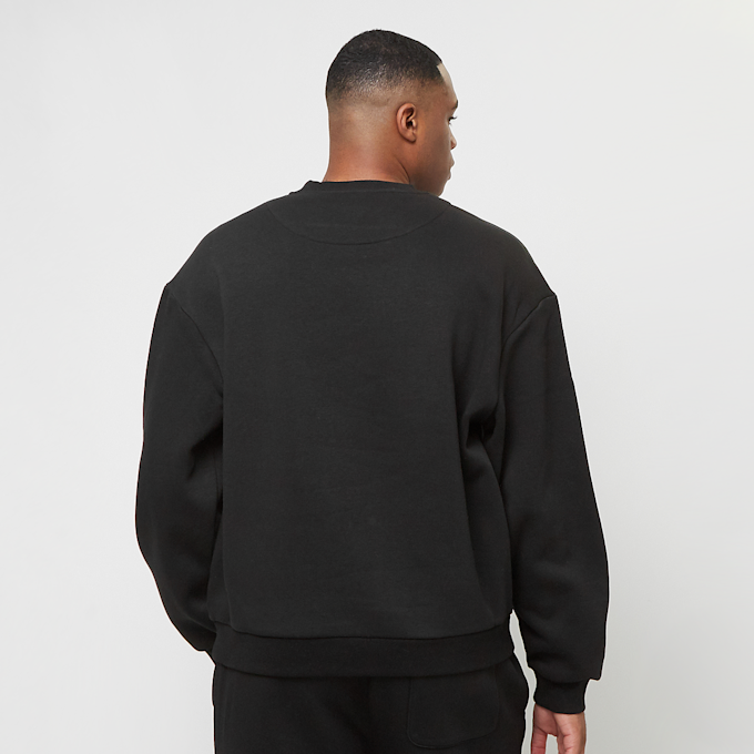 Urban Classics Fluffy Crewneck whitesand noir 40705 2