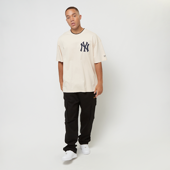 New Era New York Yankees World Series Oversized T-Shirt beż 45037 5