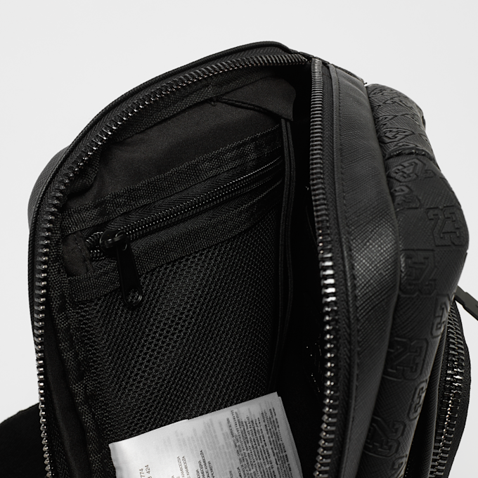 Jordan Jam Monogram Sling Bag Nero 43863 6