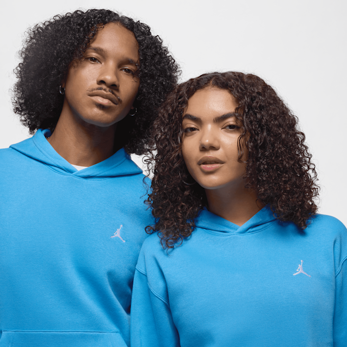 Jordan Brooklyn Fleece Hoodie niebieski 40281 3