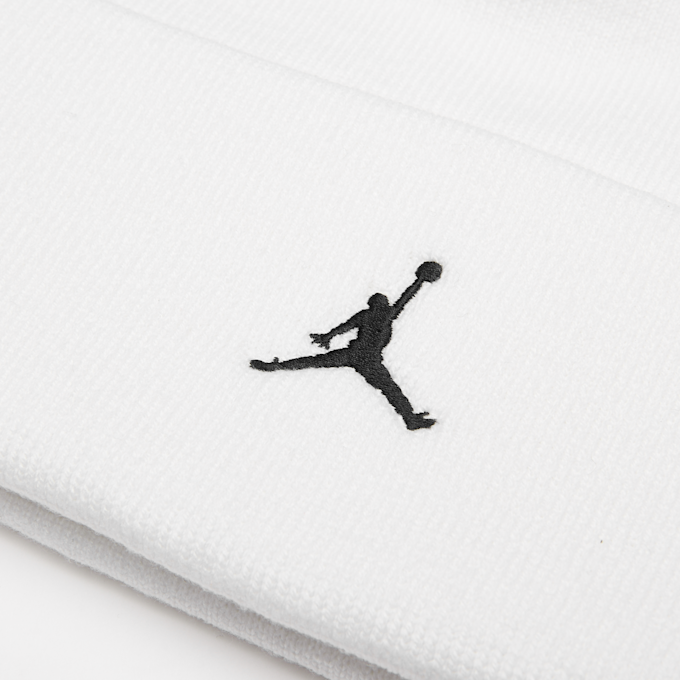 Jordan U JORDAN PEAK BEANIE ESS white/black blanc 41812 3