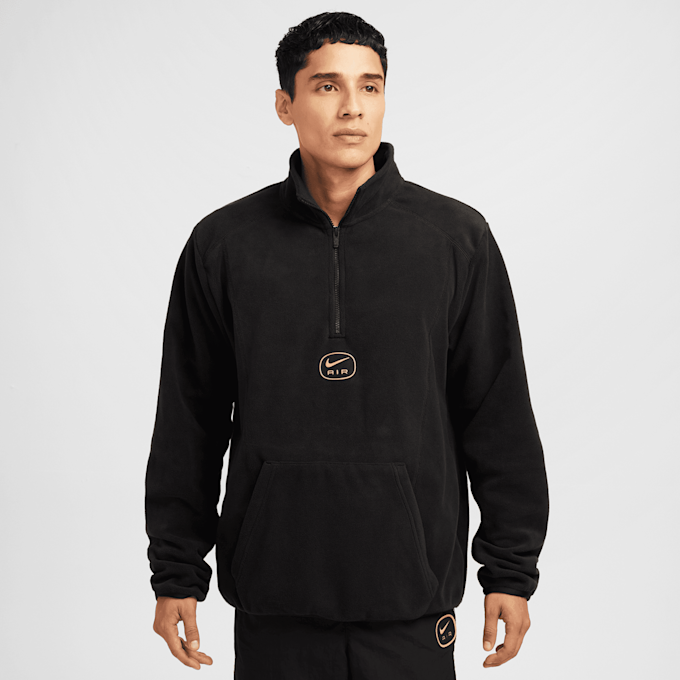 Nike   Sportswear Swoosh Air Half-Zip Polar Fleece noir 44472 1
