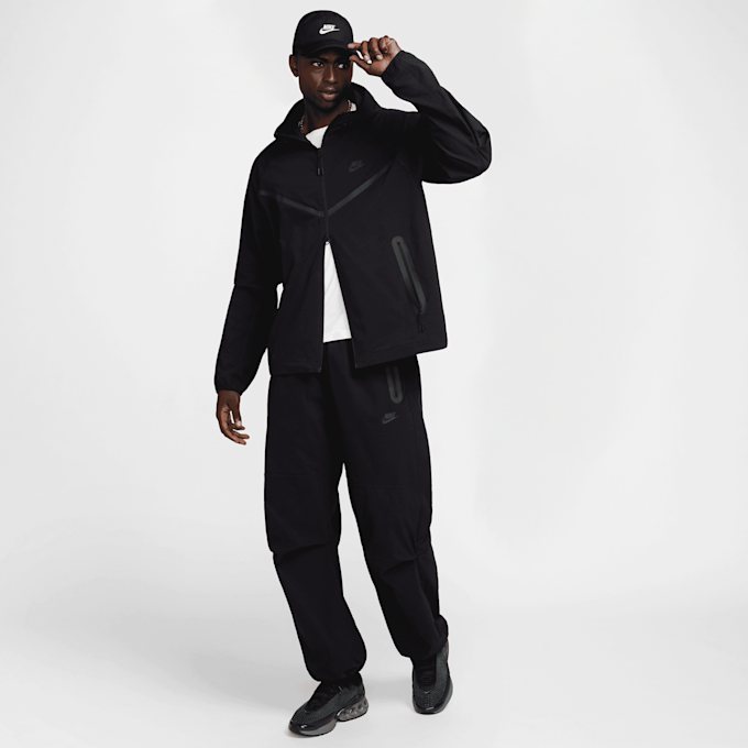 Nike   Tech Woven Windrunner Full-Zip Jacket preto 40311 9