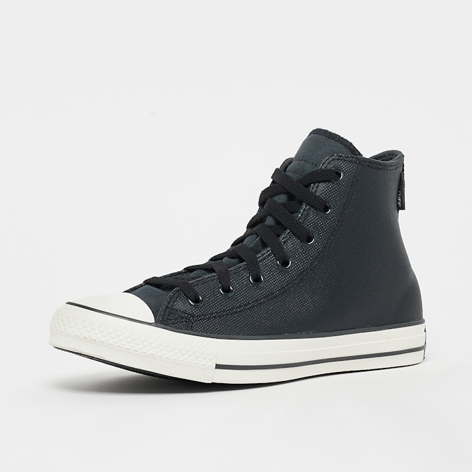 Converse Chuck Taylor All Star Water Repellent Leather (GS) schwarz 43813 2