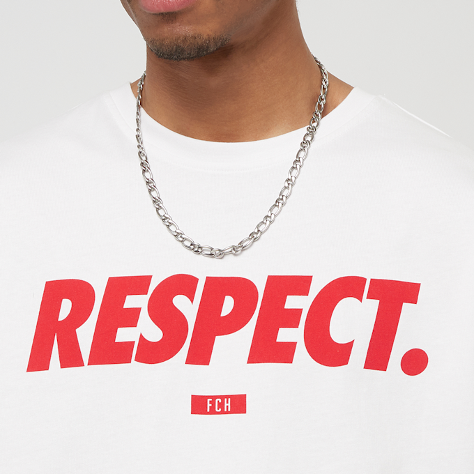 Upscale by Mister Tee Football's coming Home Respect Oversize Tee blanc 40721 3