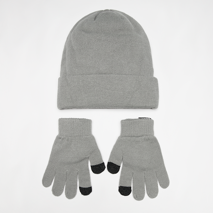 SNIPES Woven Label Basic Junior Knit Set grey gris 40590 2