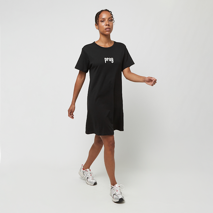 Miss Tee Praying Hands Tee Dress preto 40650 5