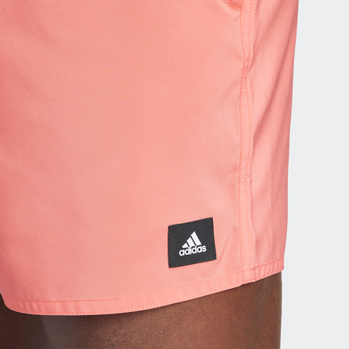 adidas Originals Solid CLX Classic-Length Swim Short Pink 41357 4