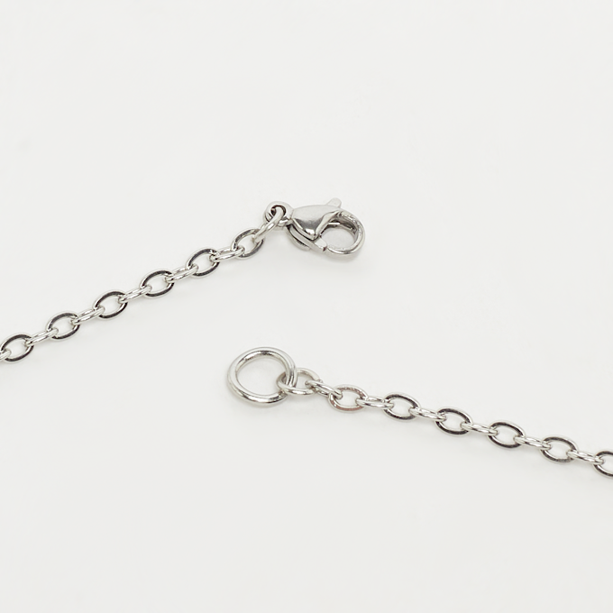 fainz Bear Chain Waterfall srebrna 41409 2
