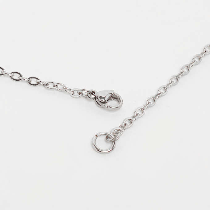 fainz Bear Chain Strawberry Milkshake zilver 41411 2