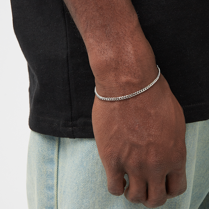 fainz Tiny Cuban Bracelet plata 41437 4