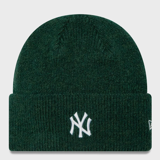 New Era Female Wide Cuff Beanie MLB New York Yankees grün 41517 1