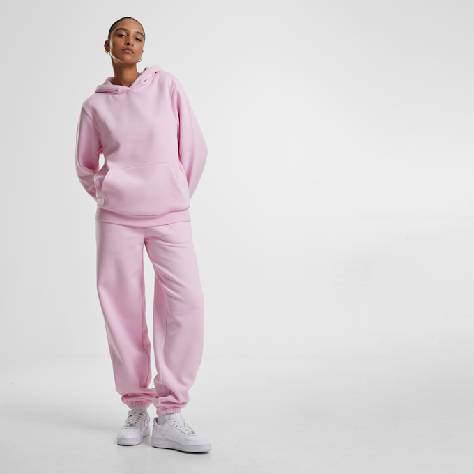 Urban Classics Fluffy Hoody różowy 41544 5