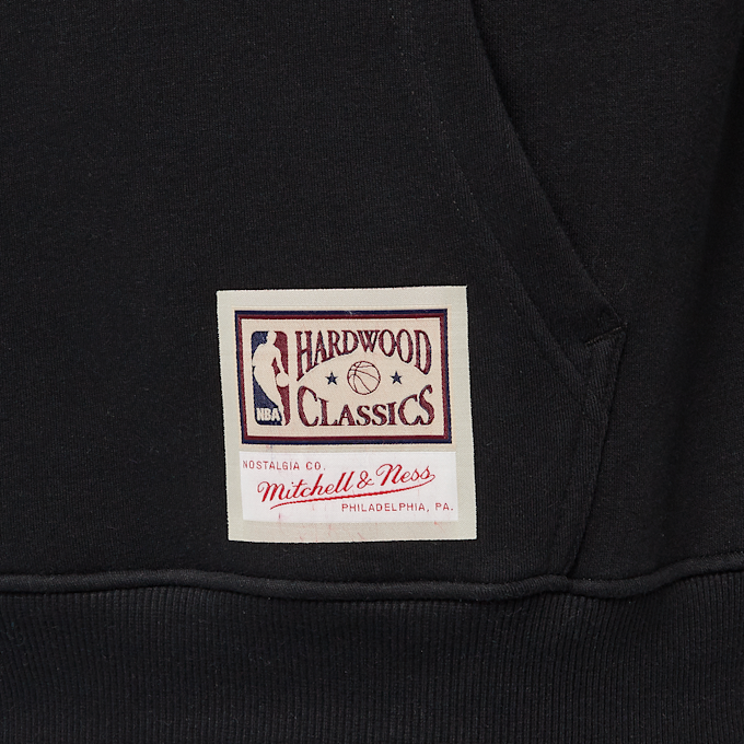 Mitchell & Ness NBA Chicago Bulls Logo Hoody schwarz 41799 4