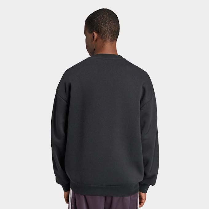 adidas Originals Sudadera oversized 3 rayas negro 41972 2