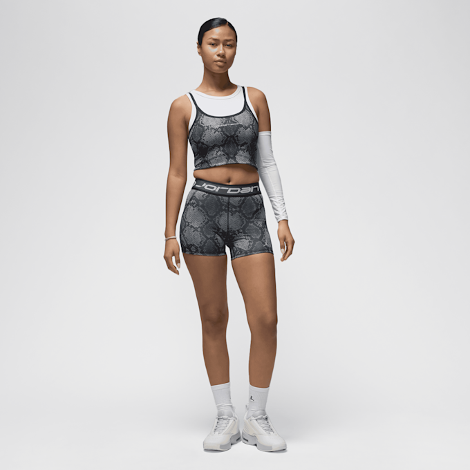 Jordan Sport Snake All Over Print Shorts crna 42175 5