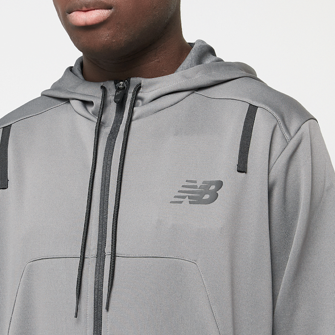 New Balance Knitted Full Zip Jacket szary 42202 3