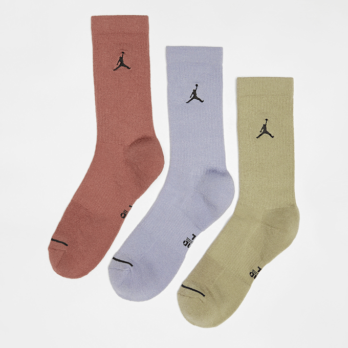 Jordan 3 PACK - Everyday Crew Socks multicolor 42413 1