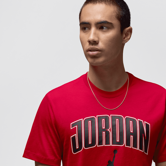 Jordan City 88 Short Sleeve Crew T-Shirt Rot 42465 3