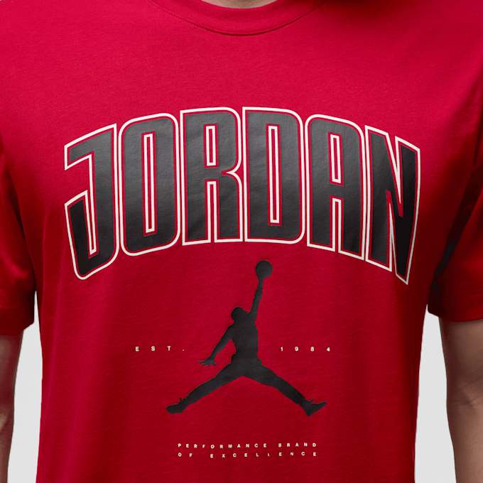 Jordan City 88 Short Sleeve Crew T-Shirt Rot 42465 4