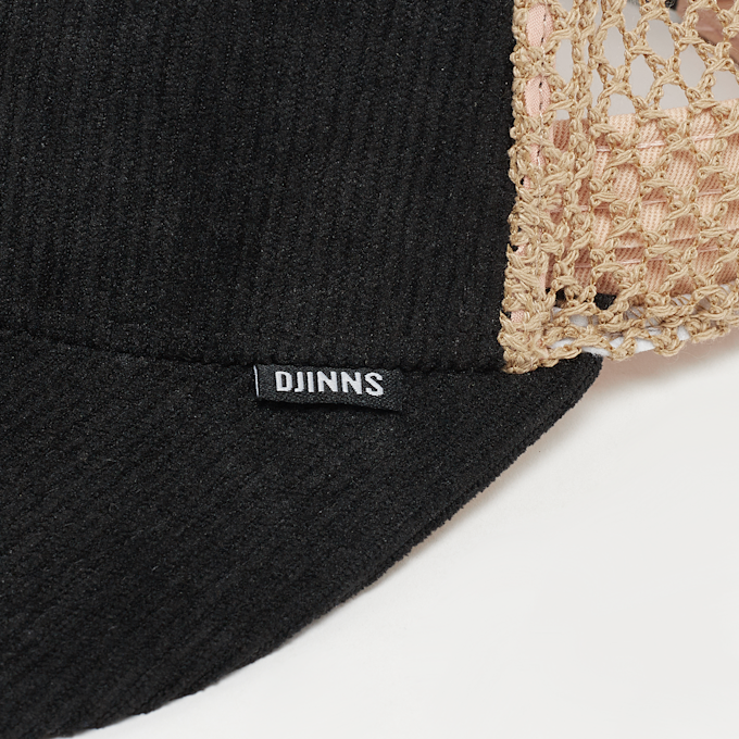 DJINNS HFT Cap Casual Cord´n Mesh preto 42538 4