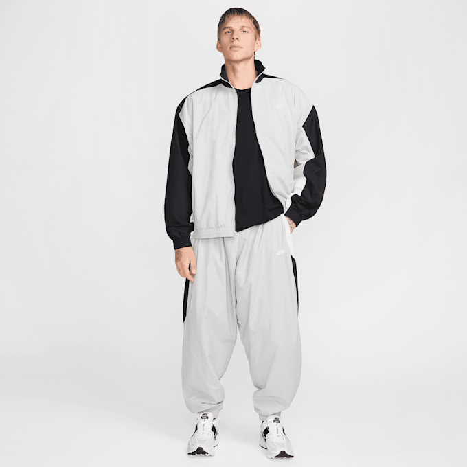Nike Club Woven Oversized Track Pants Grigio 42584 5