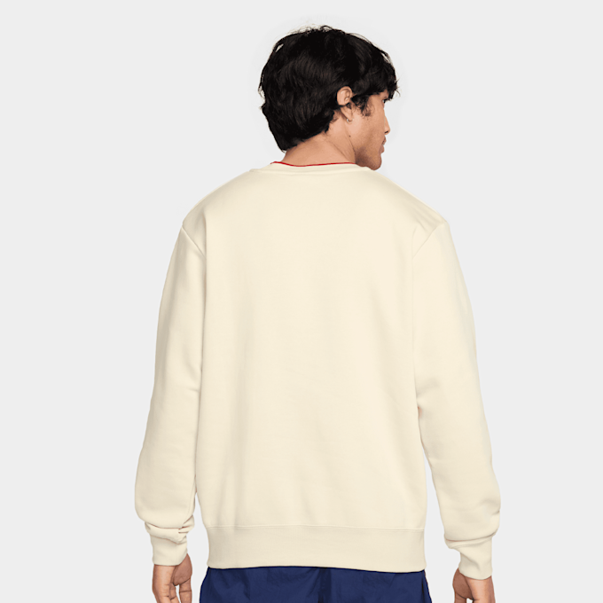 Nike   Sportswear Air Fleece Crew beige 42537 2