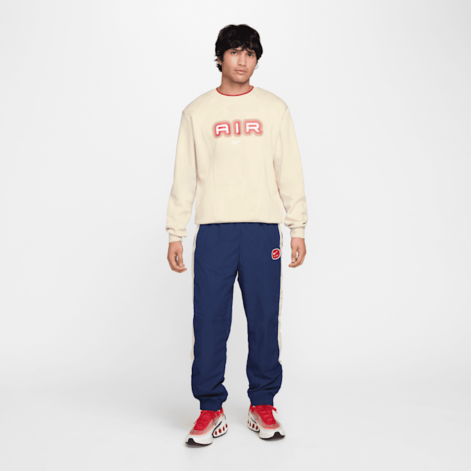 Nike   Sportswear Air Fleece Crew beige 42537 4