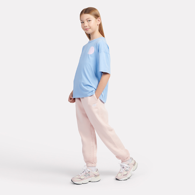 New Balance French Terry Small Logo Jogger lichtroze 45249 4