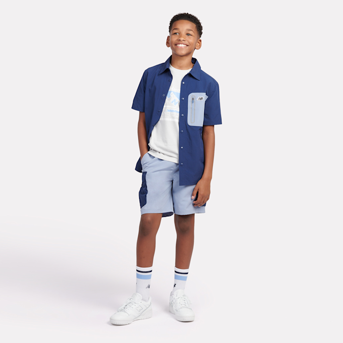 New Balance Premium Shirt niebieski 45258 5