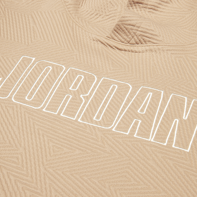 Jordan Sneaker School Jacquard Hoodie beige 42911 3