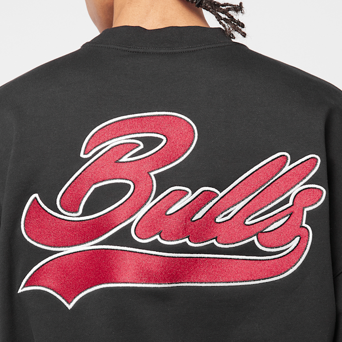 Mitchell & Ness NBA Oversweep Crewneck Sweater Chicago Bulls zwart 44864 6