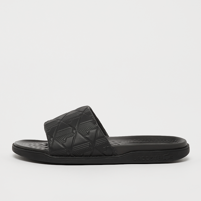 Lacoste Herren-Schlappen Serve Slide Dual schwarz 44692 1