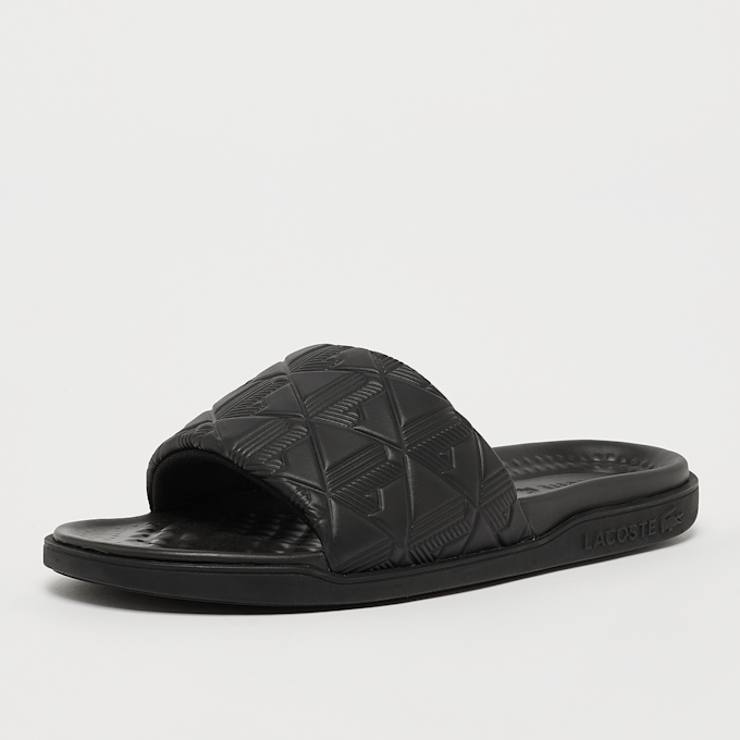 Lacoste Serve Slide Dual Monogram noir 44692 2