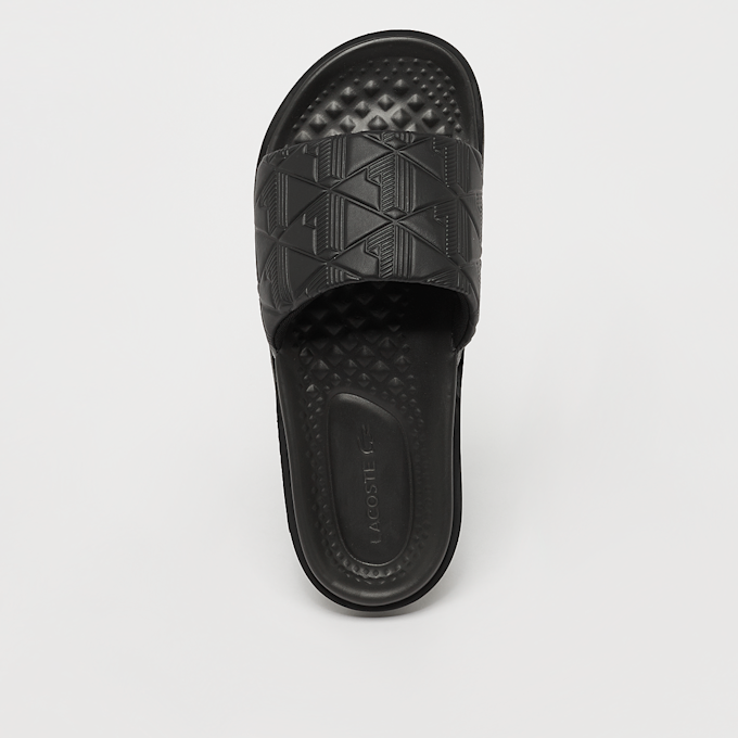 Lacoste Herren-Schlappen Serve Slide Dual schwarz 44692 5