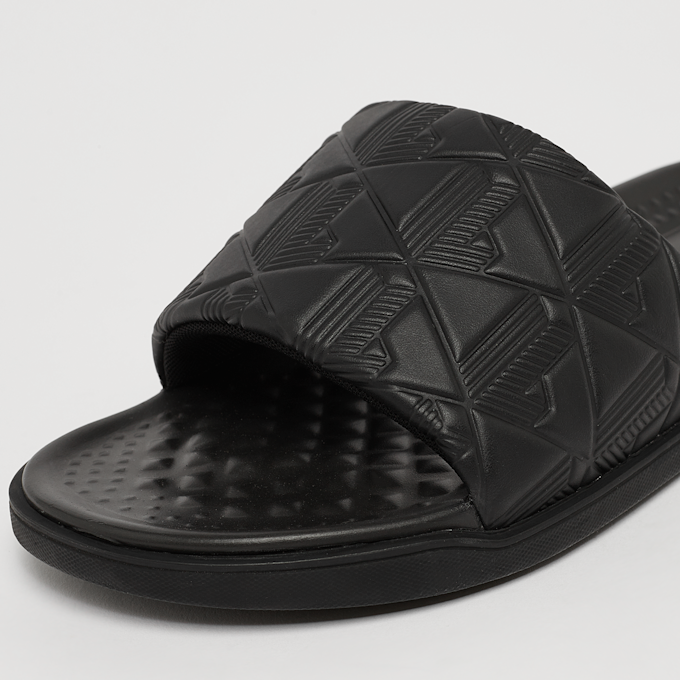 Lacoste Herren-Schlappen Serve Slide Dual schwarz 44692 6