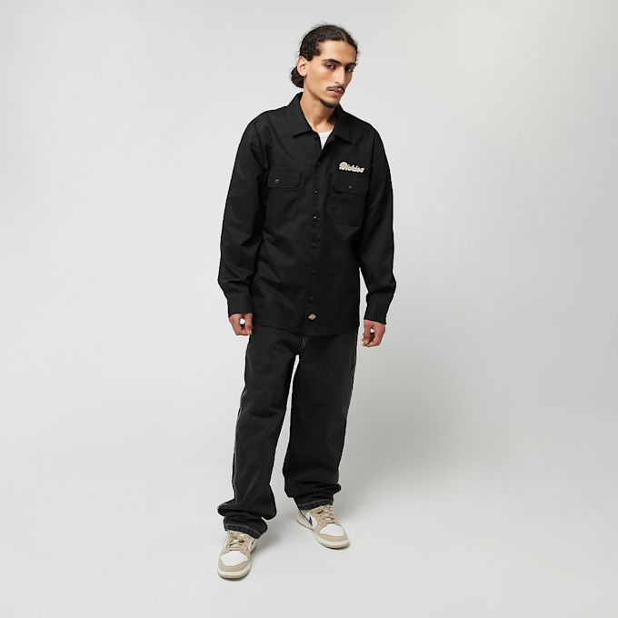 Dickies Lewistown Longsleeve Shirt preto 44725 6